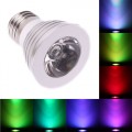 3W E27 16 Color 80LM LED RGB Magic Light Bulb with Wireless Remote Control